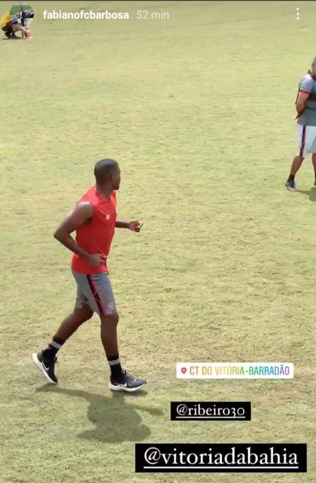 Rafael Ribeiro desembarca em Salvador e já treina com o elenco do Vitória 1 Posts