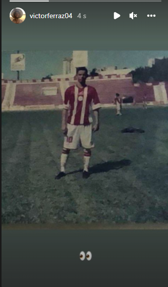 Náutico acerta com Victor Ferraz e jogador posta foto de quando atuou na base do clube 1 Posts
