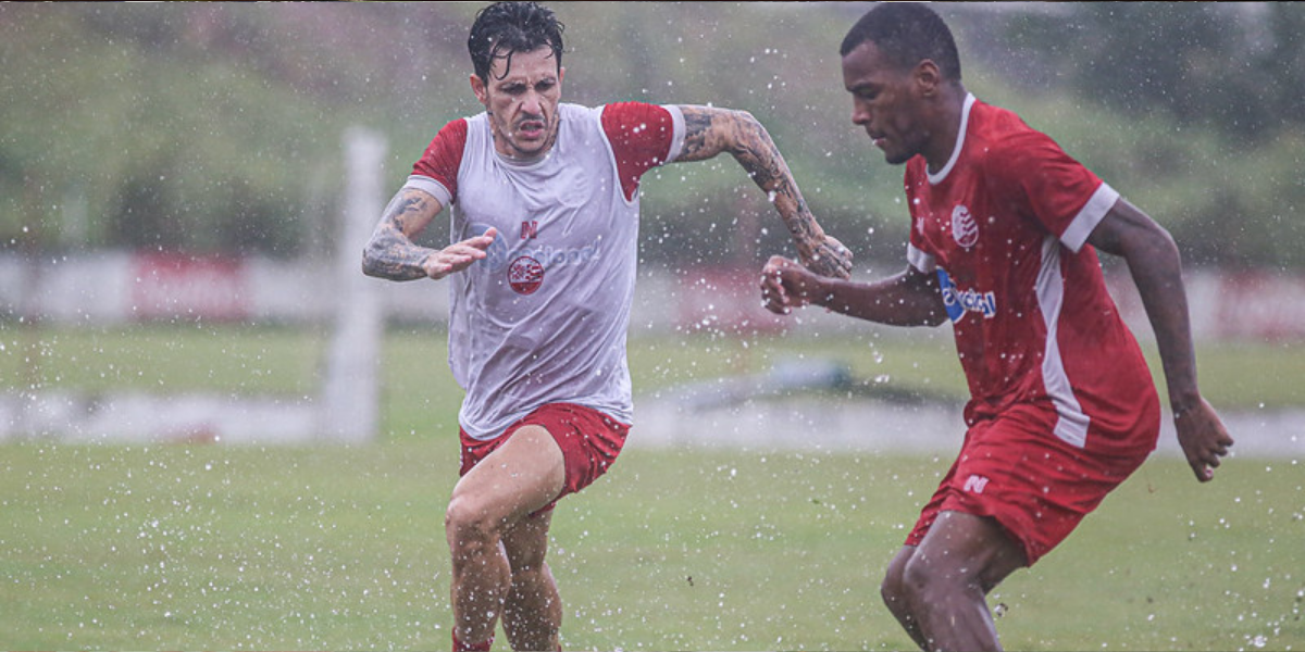 Náutico avalia transtornos das chuvas no CT e marca treinamento no Sport