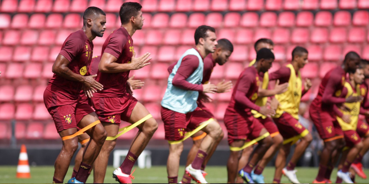 Ainda com desfalques, Sport faz último treino no Recife de olho na Chapecoense