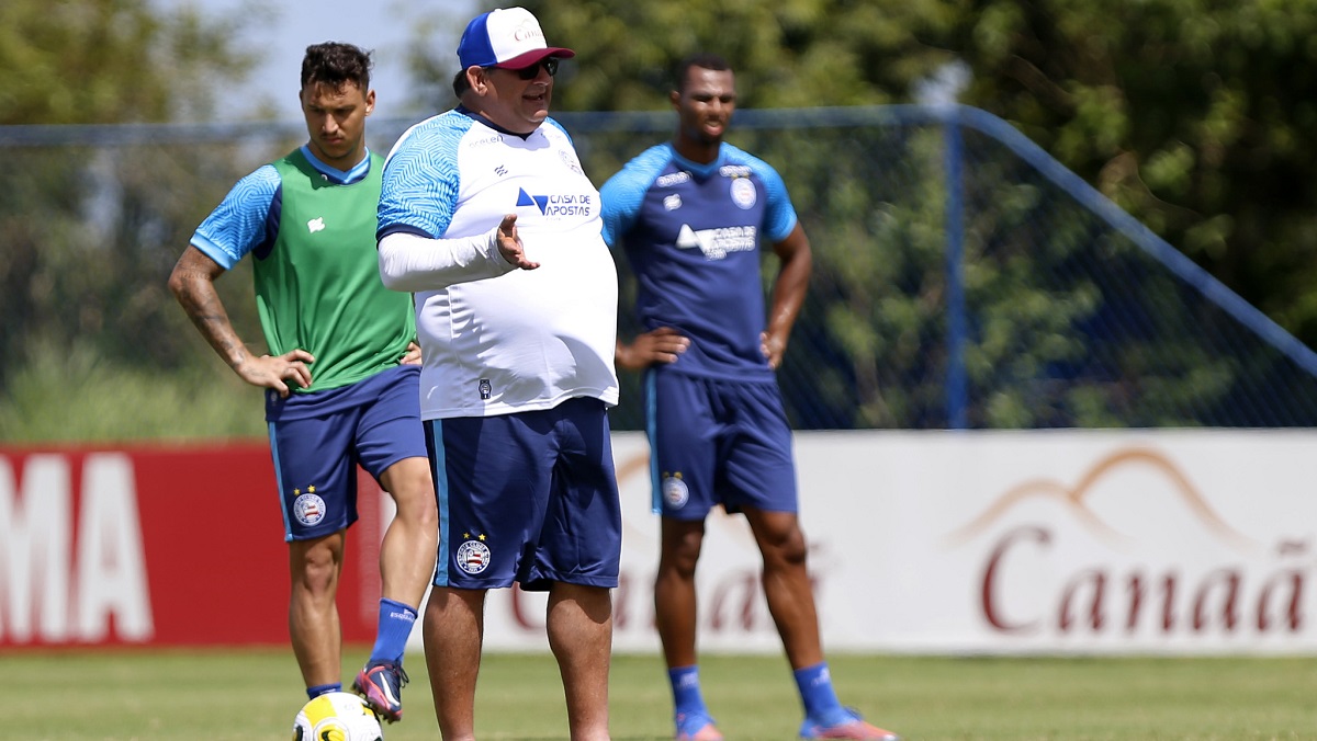 Bahia encerra preparação para enfrentar Azuriz com foco em não tomar gol
