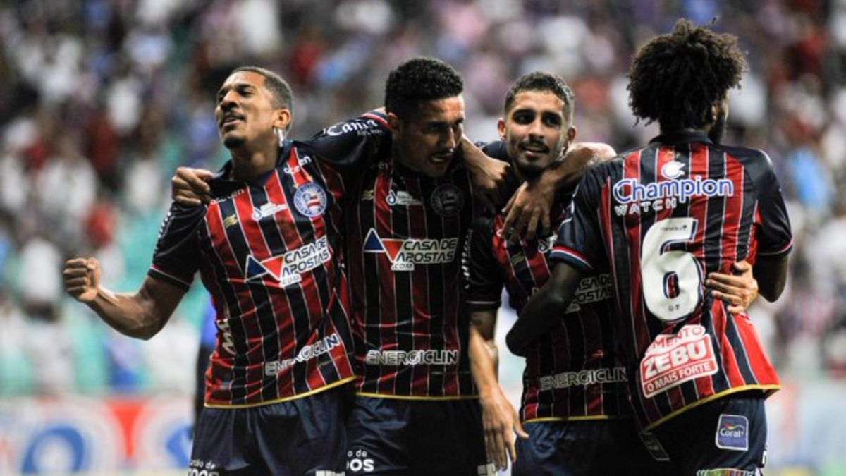 Rildo desencanta e Bahia goleia Londrina na Fonte Nova