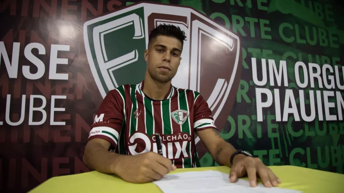 Fluminense-PI contrata atacante ex-Santa Cruz, meia ex-ABC e mais um zagueiro