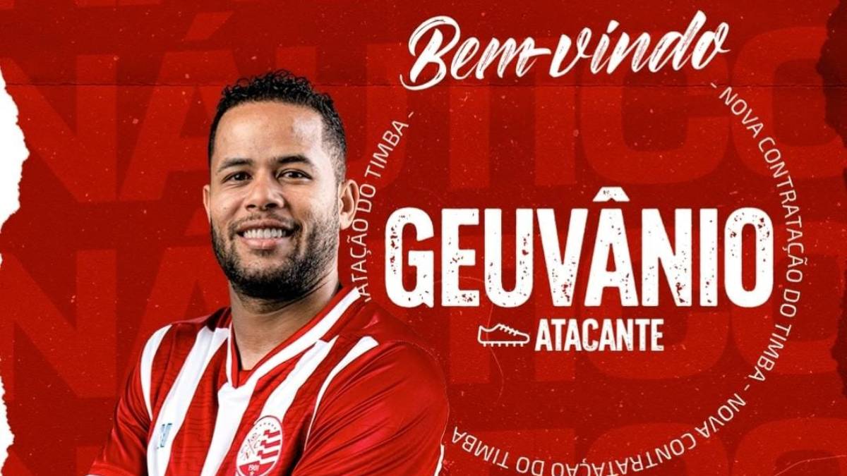 Náutico oficializa contratação do atacante Geuvânio, ex-Santos, Flamengo e Atlético-MG