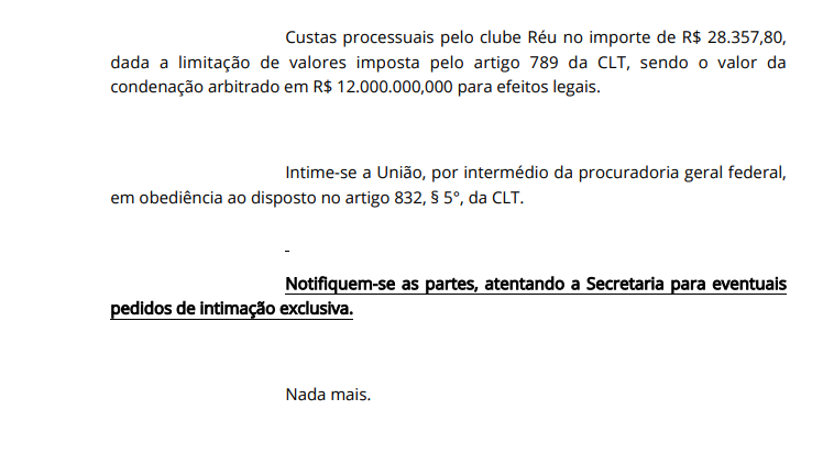 Justiça condena valor de R$ 12 milhões a ser pago pelo Sport em ação movida por Rithely 7 Posts