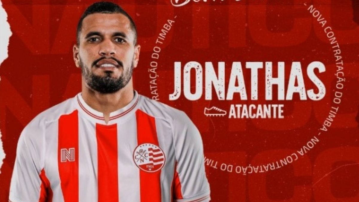 Náutico oficializa o acerto com o centroavante Jonathas Jesus
