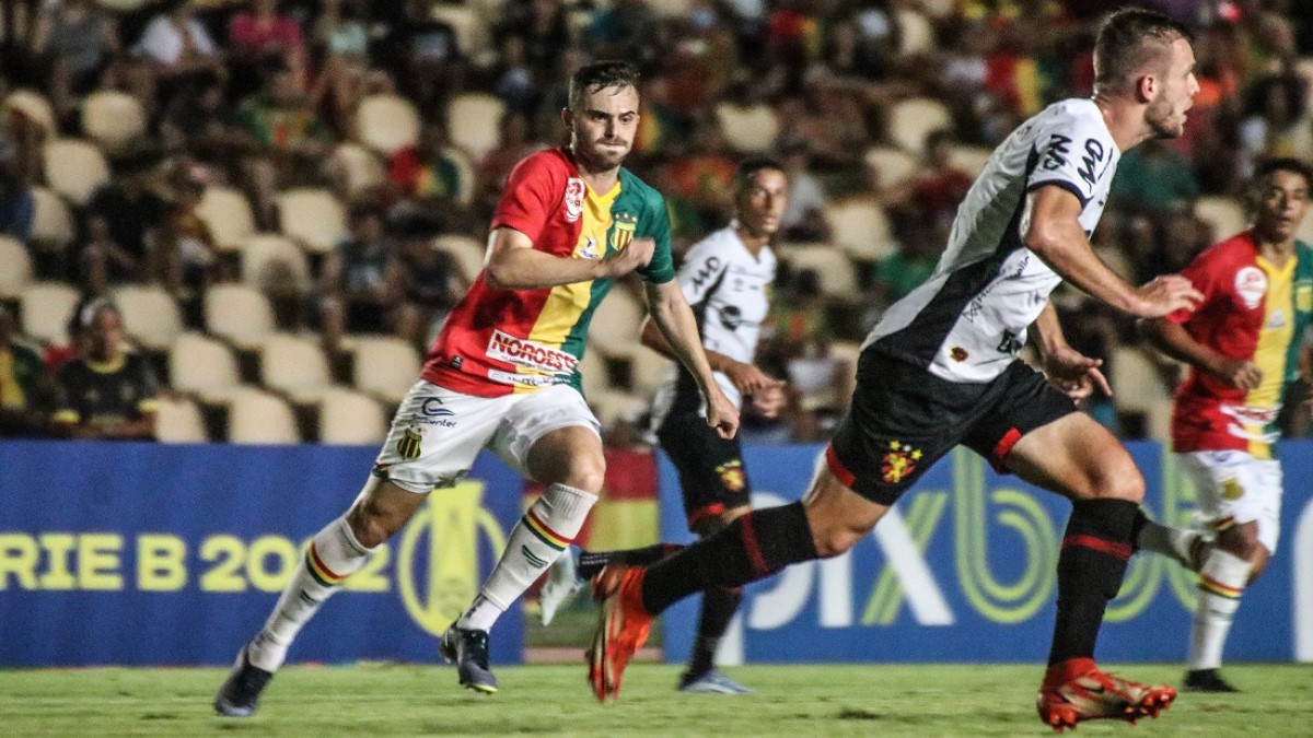 Sampaio Corrêa se impõe e goleia Sport, ainda sem técnico, pela Série B