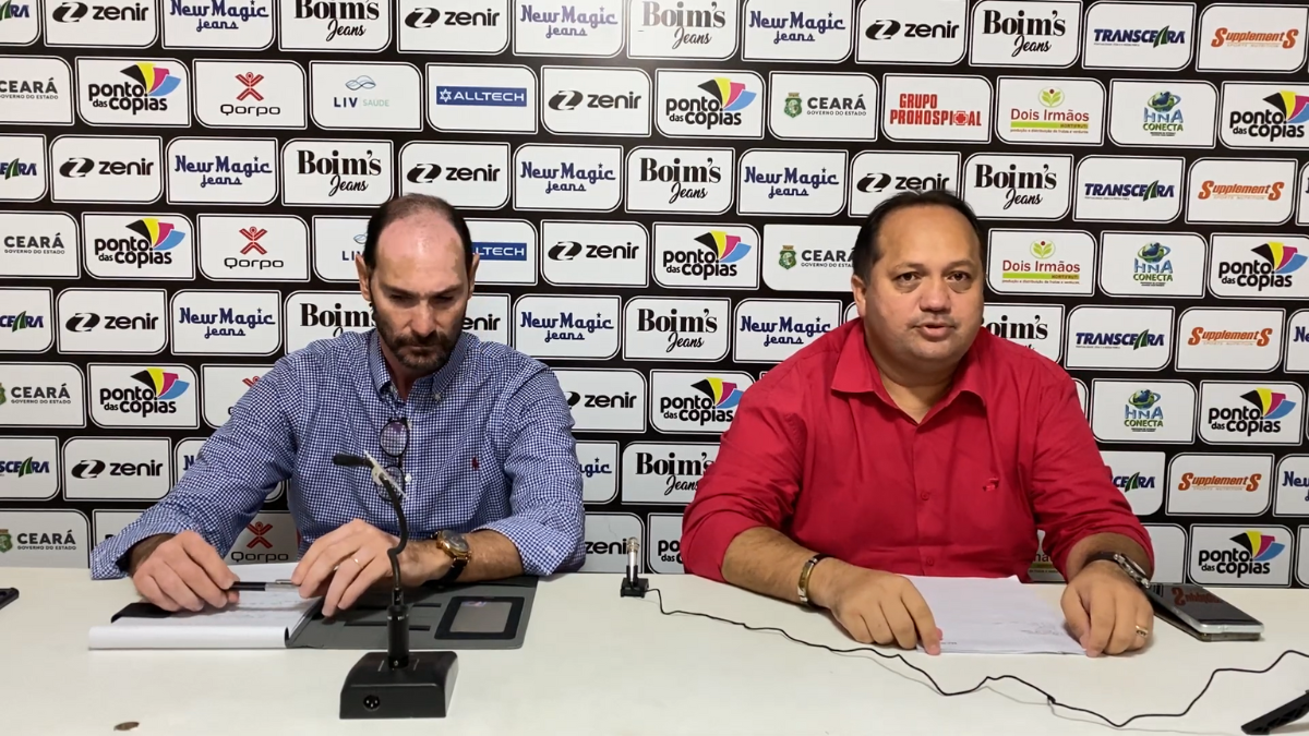 Ferroviário: Presidente Newton Filho e diretor Arthur Boin renunciam aos cargos