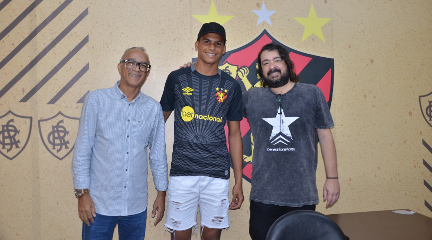 Sport encaminha venda de Aranha para o Palmeiras; entenda os moldes do negócio 1 Aranha firma contrato com o Sport até 2025 Foto: Ygor Cisneiros/ Sport Recife