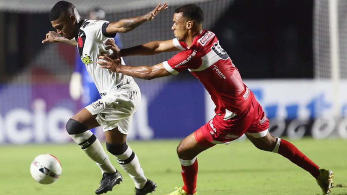 CRB vacila na defesa e é goleado pelo Vasco no Rio