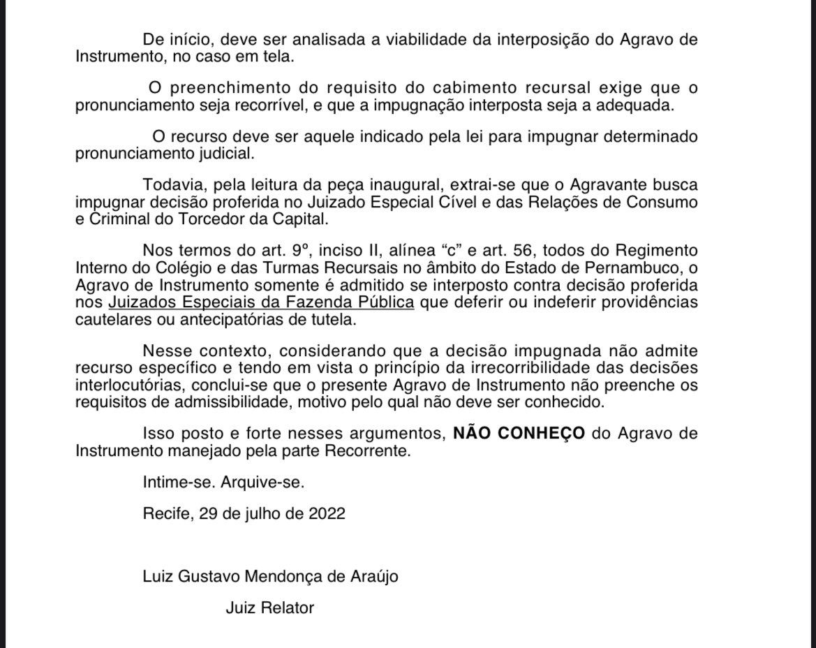 TJPE não concede recurso, e ingressos para Santa Cruz x Retrô seguem a R$  100, santa cruz