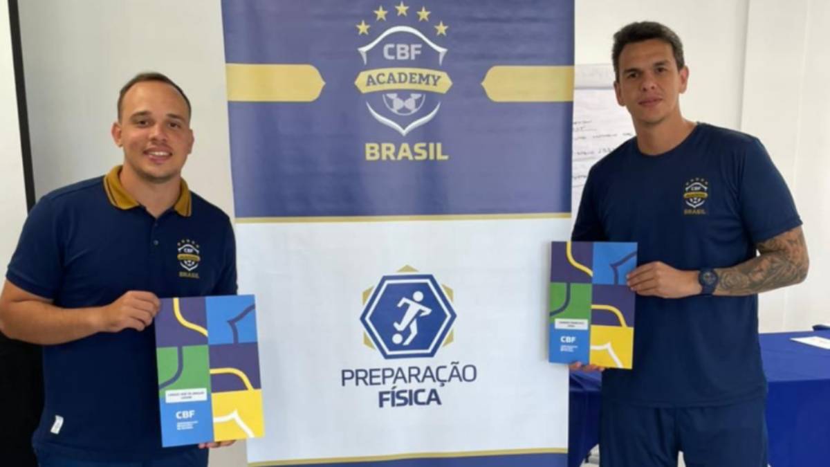 Dois profissionais do departamento de futebol do Sport completam curso da CBF Academy
