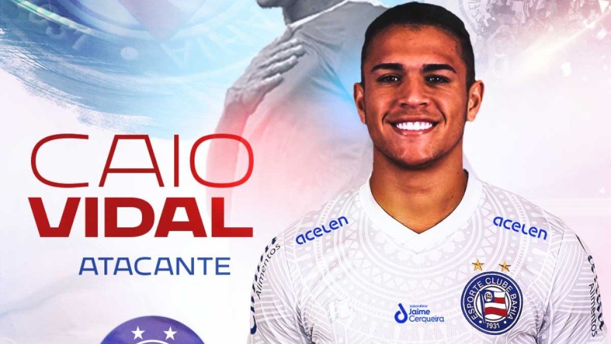 Caio Vidal é o novo reforço do Bahia