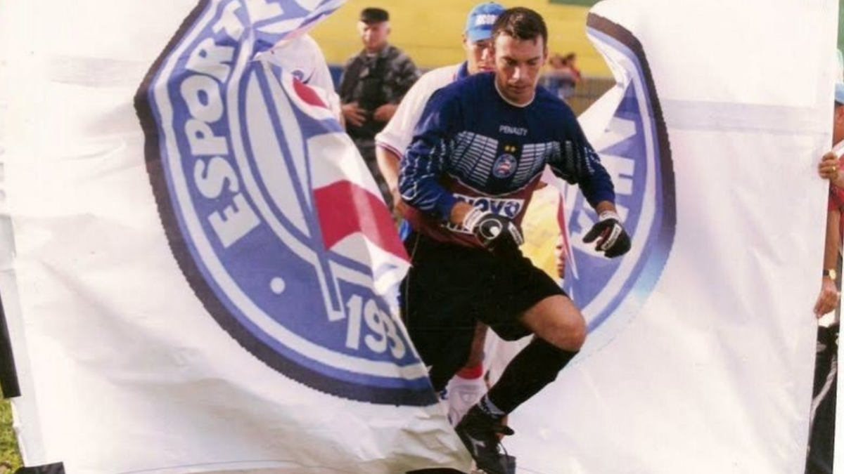 Goleiro Emerson Ferreti, ídolo do Bahia