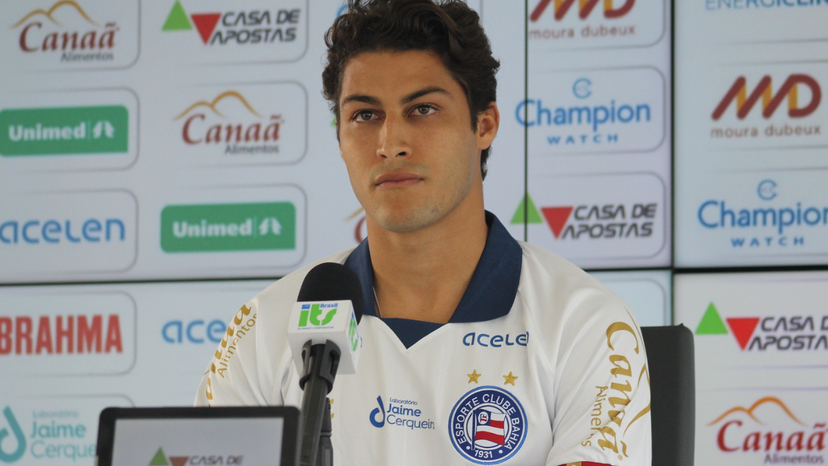 Apresentado, Marcinho vê Bahia como ‘lugar ideal’ para recomeçar: “Não fujo da minha responsabilidade”