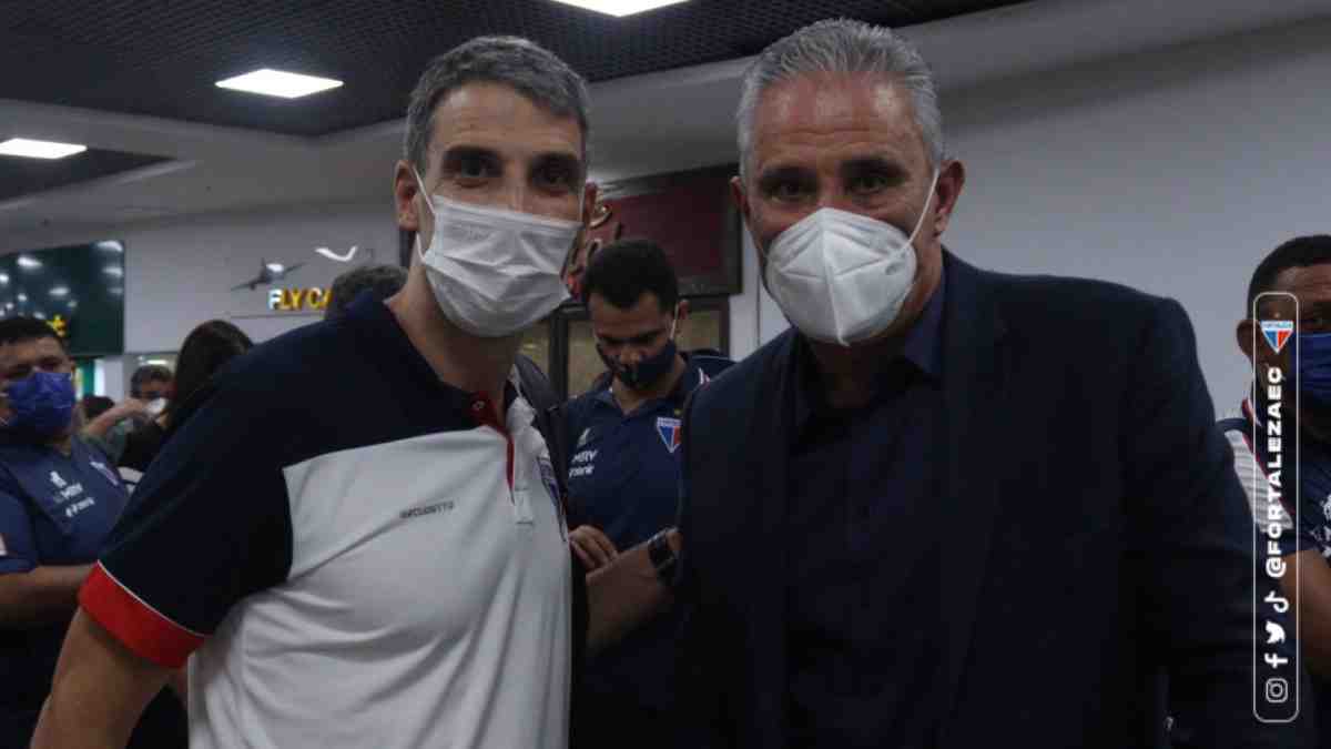 Técnico da Seleção Brasileira, Tite elogia Vojvoda, do Fortaleza: “Fazendo um grande trabalho”