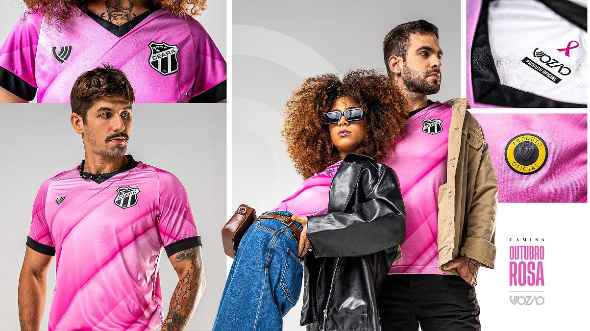 Ceará lança camisa em homenagem ao Outubro Rosa