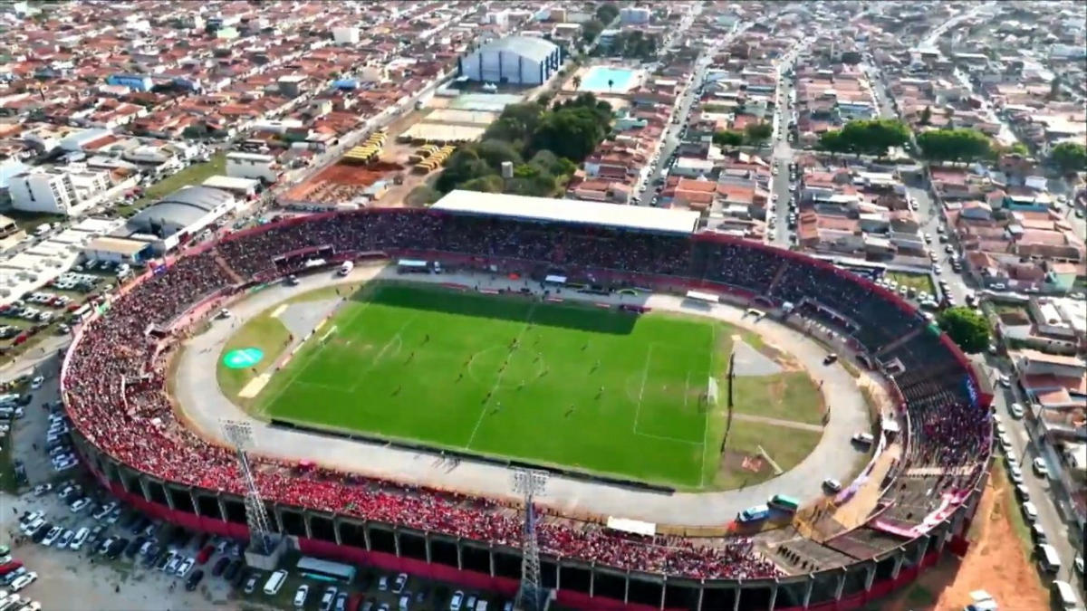 Estádio Manduzão em Pouso Alegre x América-RN