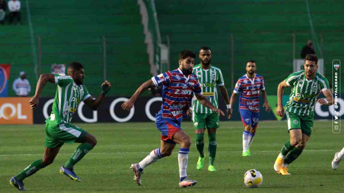 Fora de casa, Fortaleza sai na frente, mas cede empate ao Juventude pelo Brasileirão