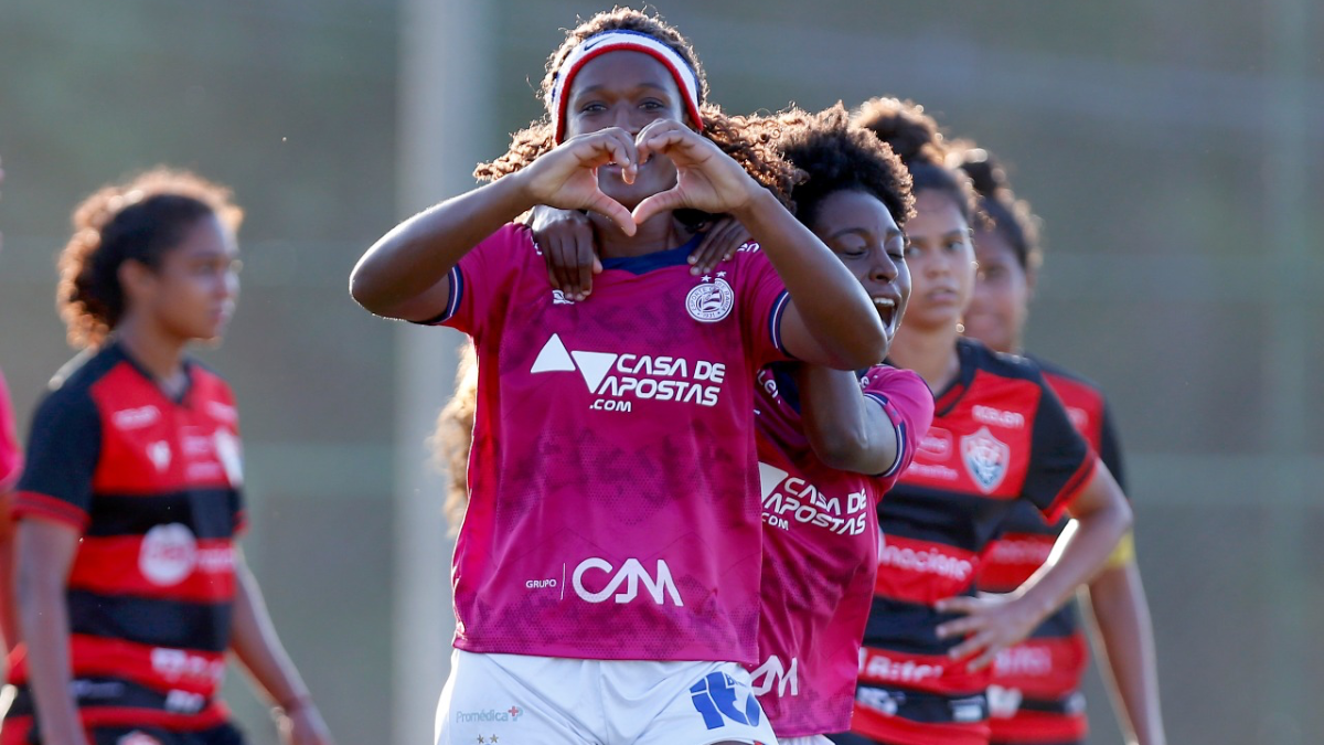 Bahia despacha Vitória e se isola na liderança do Baiano Feminino; veja como foi a rodada