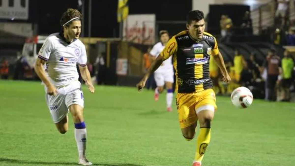 Bahia sai na frente, mas cede empate ao Novorizontino na estreia de Eduardo Barroca