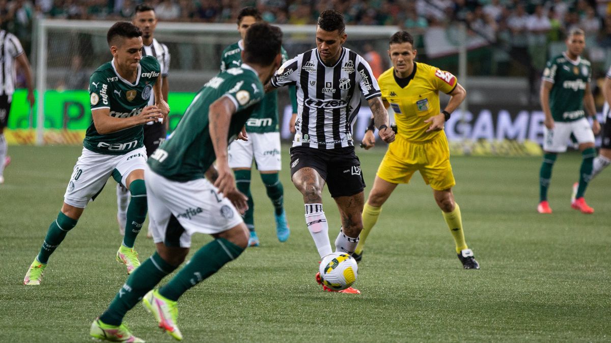 Árbitro potiguar apita o confronto entre Ceará e Cuiabá pela 32ª rodada da Série A 1 Palmeiras x Ceará - Caio Max Vieira
