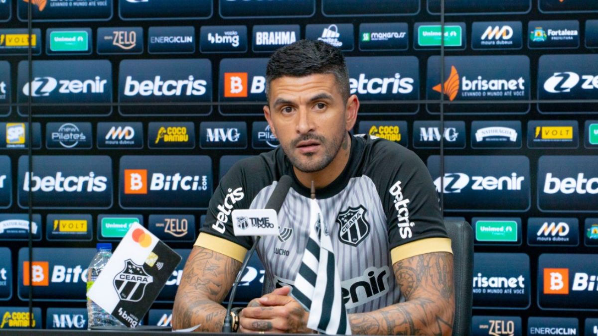 Ceará - Lucho González - treino