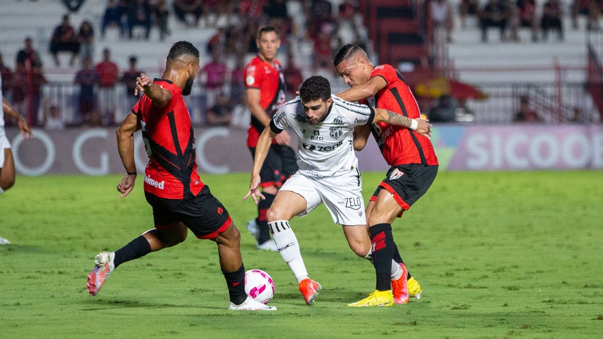 Atlético-GO x Ceará: Veja retrospecto, transmissão e escalações para o jogo da Série B