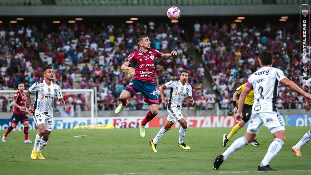 Em jogo morno, Fortaleza empata com o Atlético-MG e mantém sequência invicta na Série A 1 Fortaleza x atlético-MG