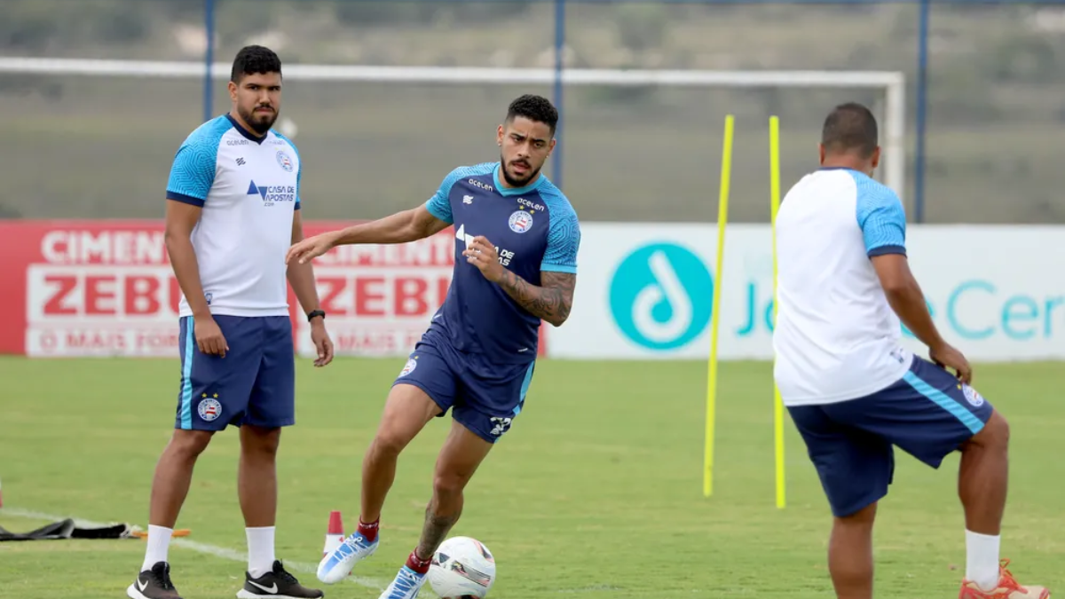 Bahia deve contar com retorno de lateral-esquerdo contra o Vila Nova