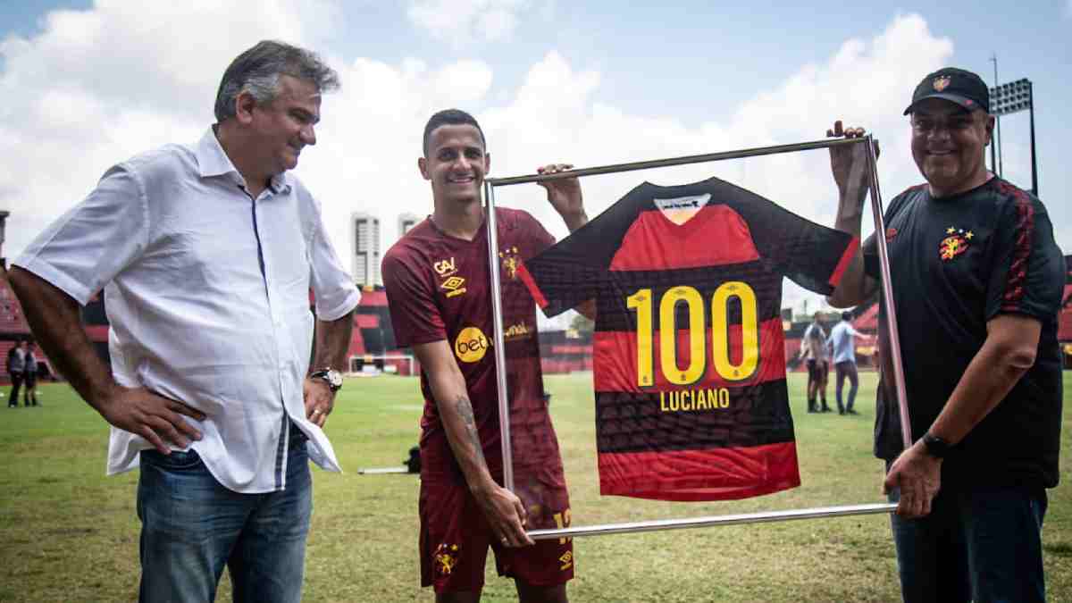 Luciano Juba comemora marca de 100 jogos pelo Sport e sonha com acesso: "Como se fosse um título"