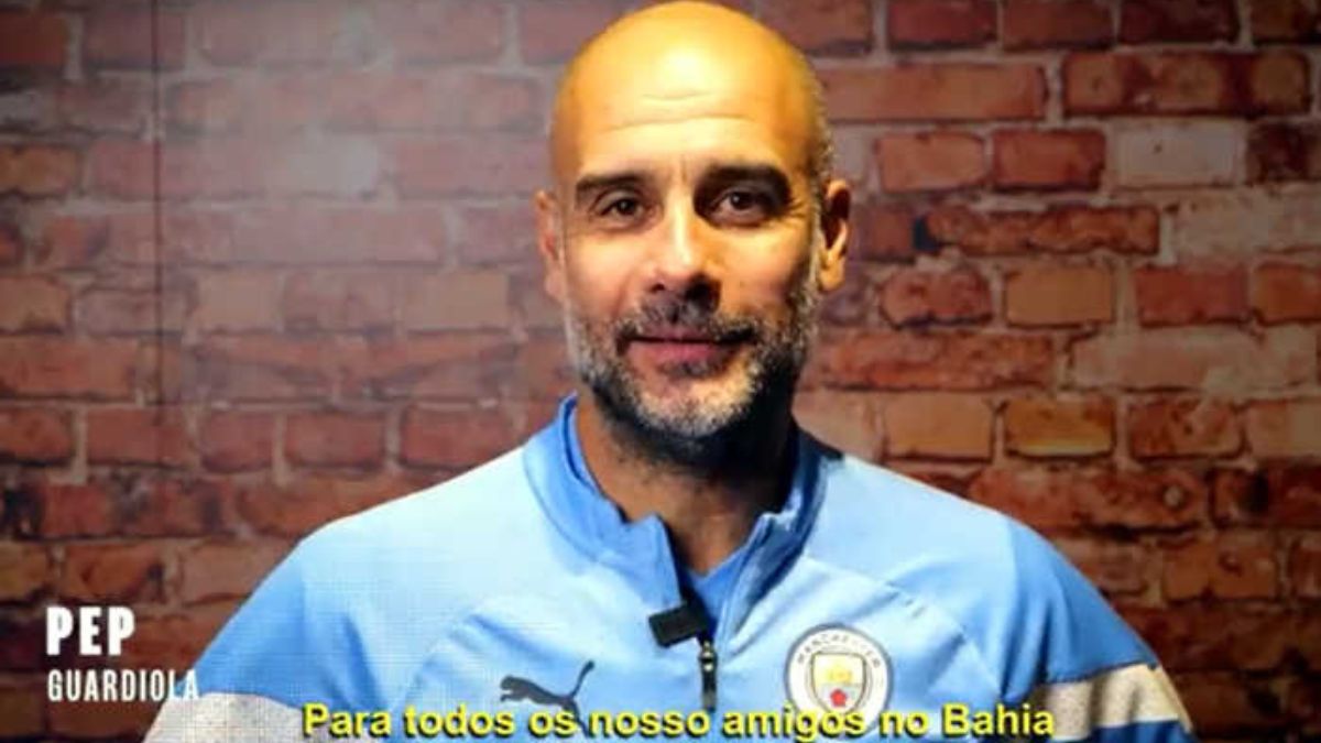 Coirmão: a preleção do Manchester City de Guardiola no acesso do Bahia