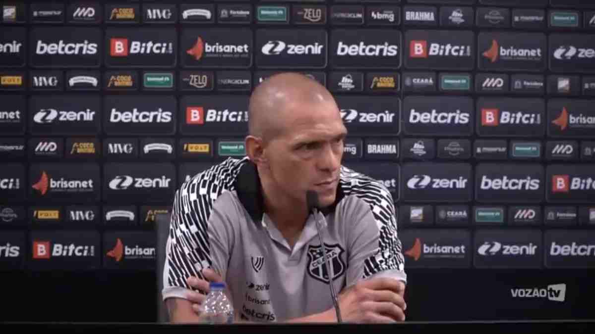“Ninguém vai jogar a toalha”, diz Juca Antonello após nova derrota do Ceará no Brasileirão