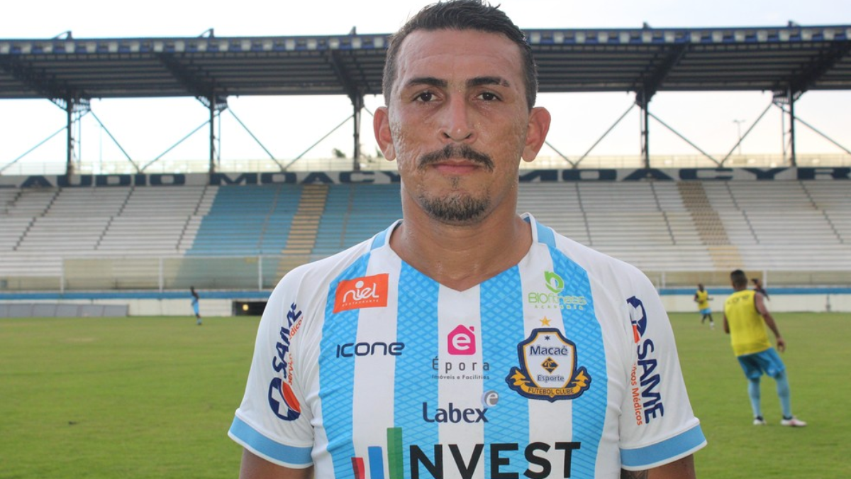 Zagueiro Luís Eduardo, ex-Macaé, no Salgueiro