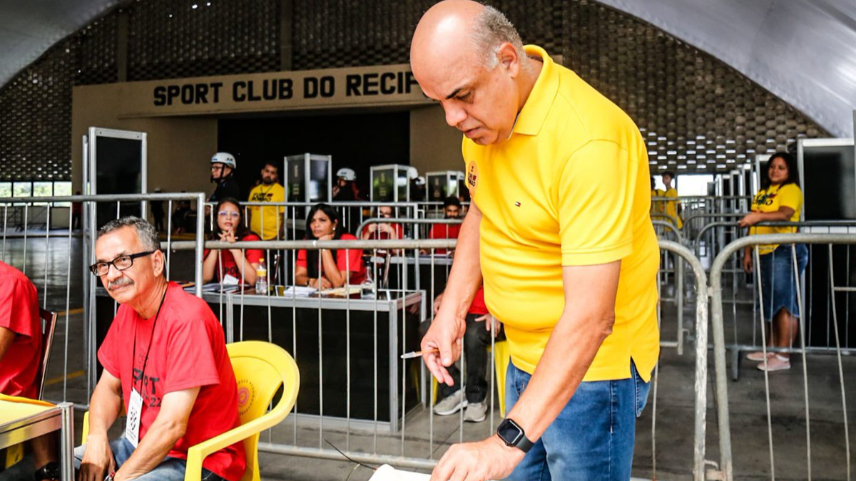 Yuri Romão lamenta ausência de chapa adversária na eleição: “O Sport não precisa disso”