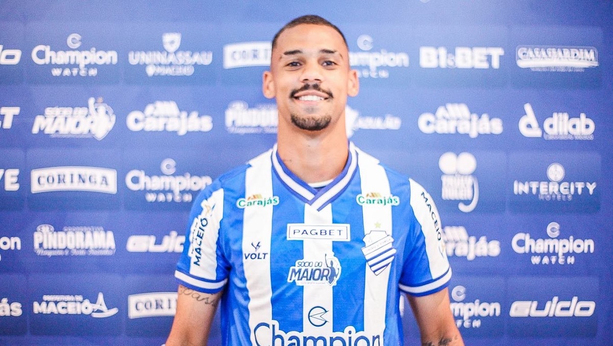 CSA anuncia e apresenta o atacante Rodriguinho