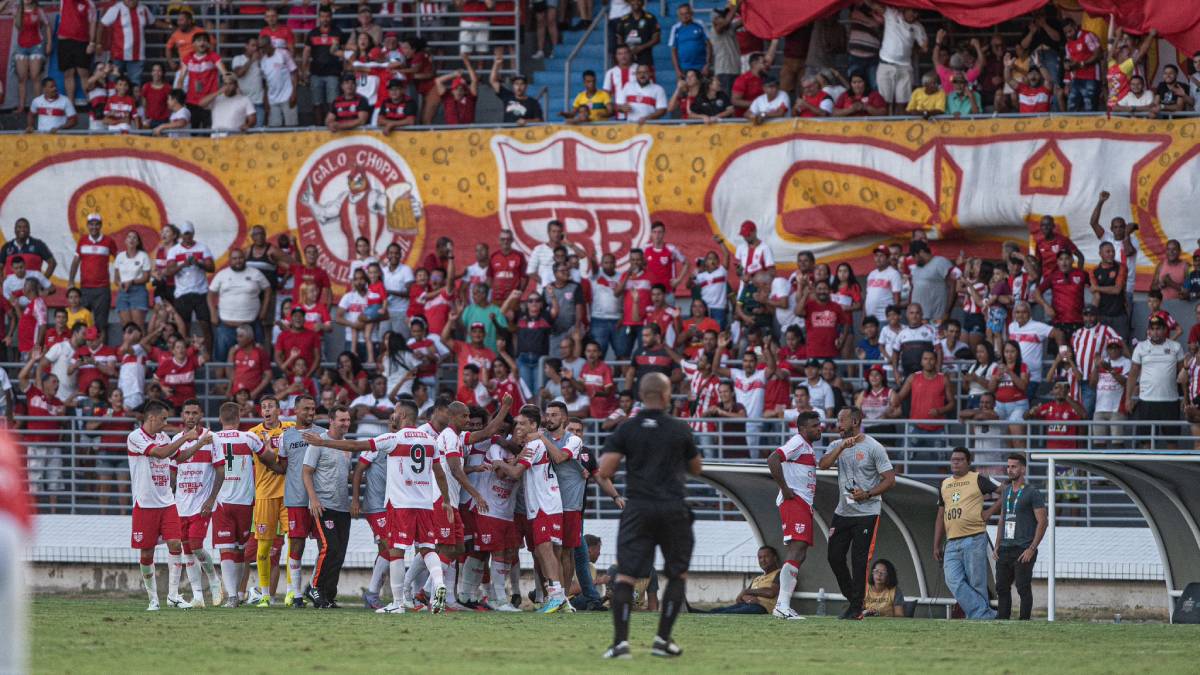CRB: Gum sente a posterior da coxa e pode ser desfalque contra o ASA 2 CRB vence o Sergipe, pela Copa do Nordeste Foto: Divulgação