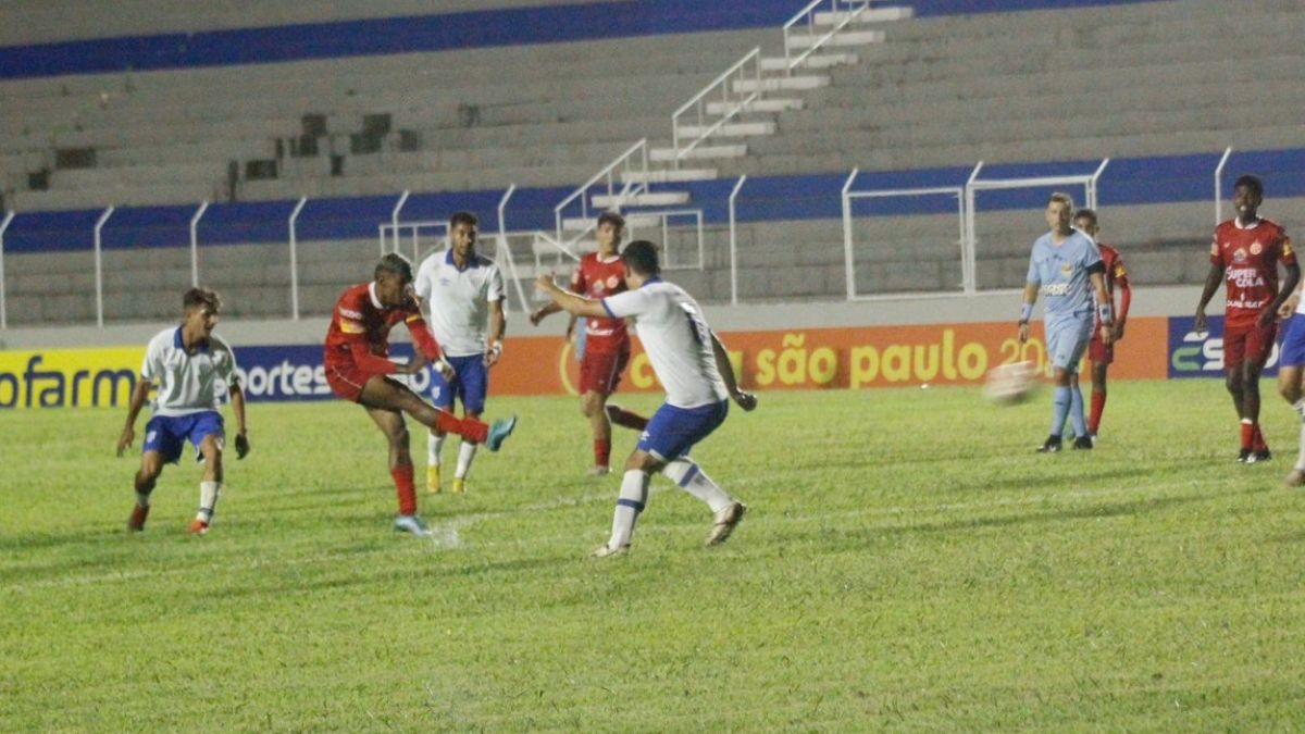 Lance de Avaí x América-RN na Copinha