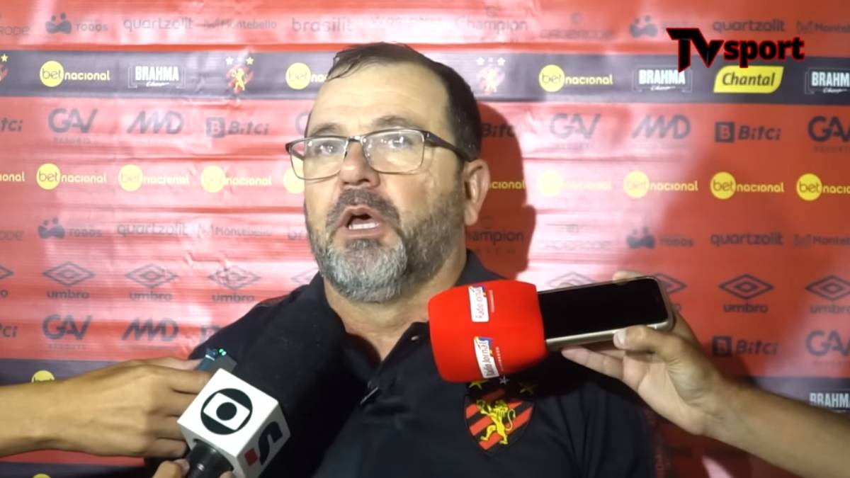 Enderson Moreira elogia desempenho dos novos reforços do Sport, mas afirma: “Temos muita coisa a evoluir”