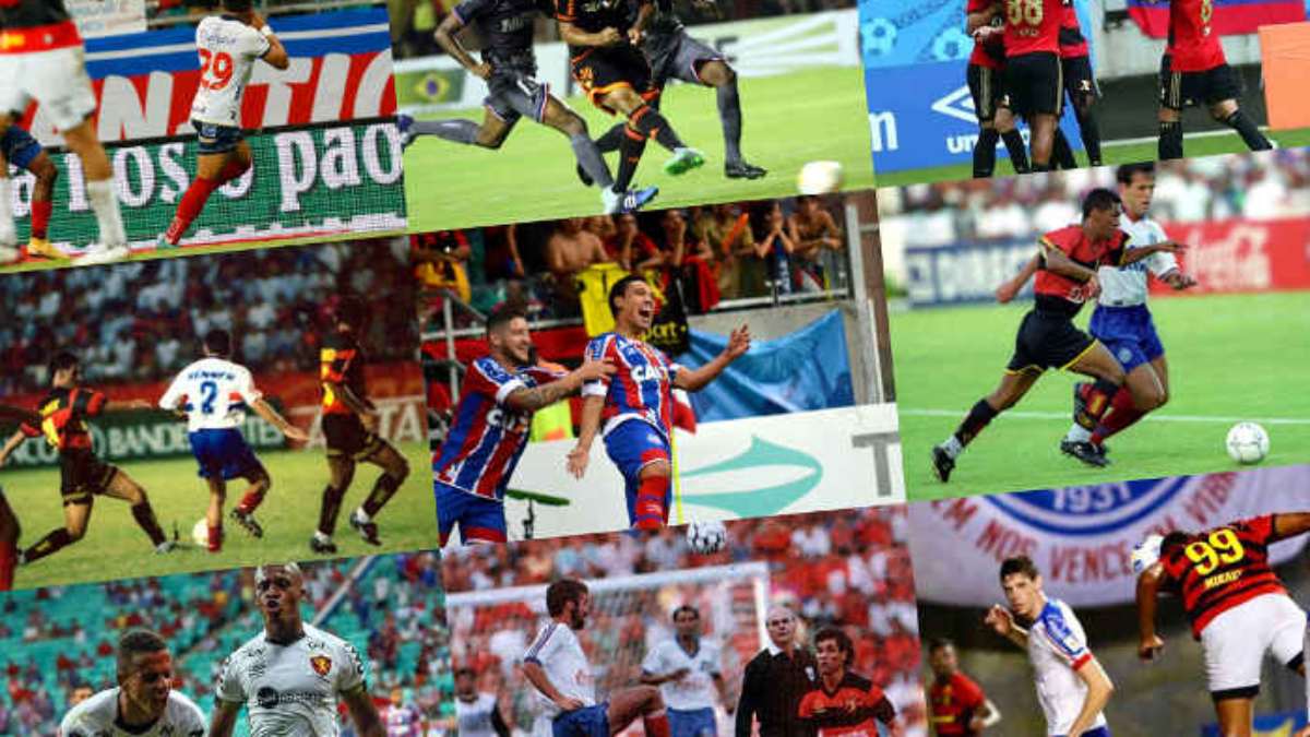 Maior clássico do Nordeste, Sport x Bahia chegou ao 100º jogo; veja o histórico