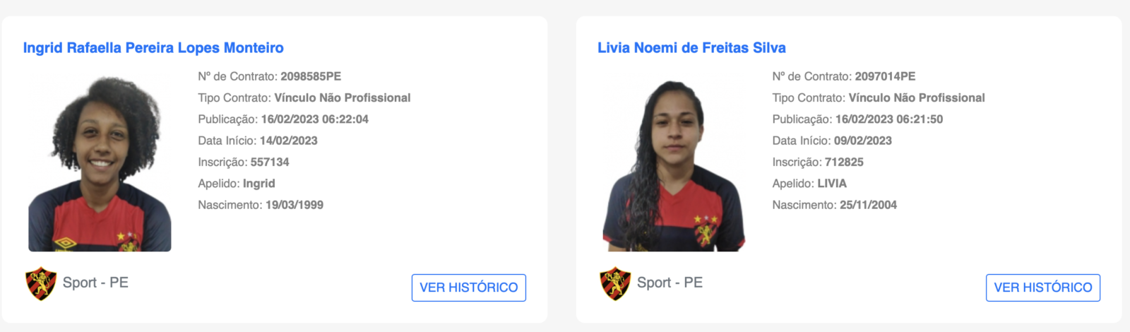 Leoas da Ilha: Sport contrata dupla ex-Náutico para a temporada 2023 1 Posts