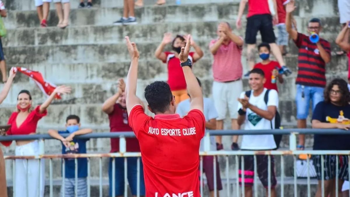 Treinador Douglas Andrade, no Auto Esporte em 2021