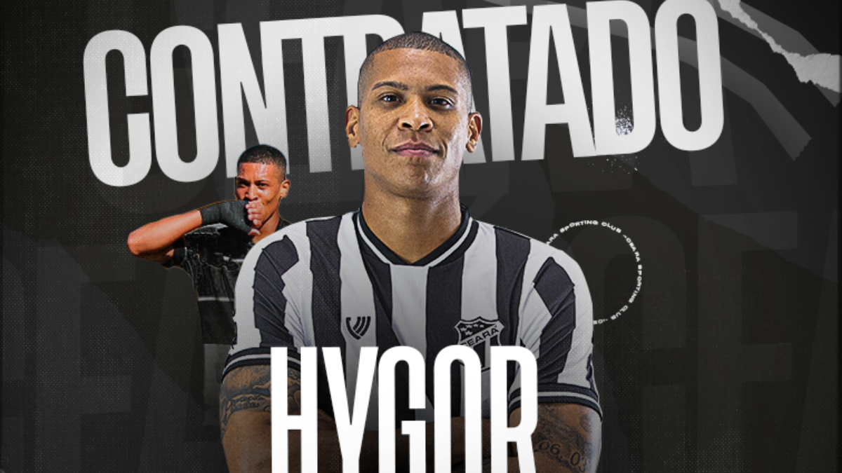 Ceará oficializa contratação do atacante Hygor