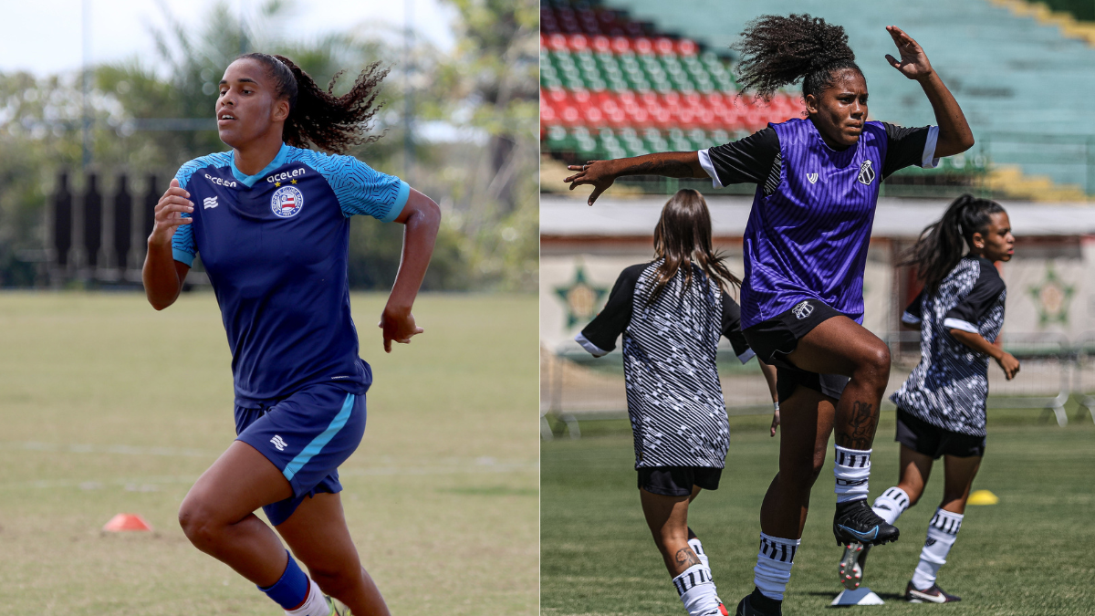 Bahia e Ceará: veja como chega a dupla do Nordeste para o Brasileiro Feminino