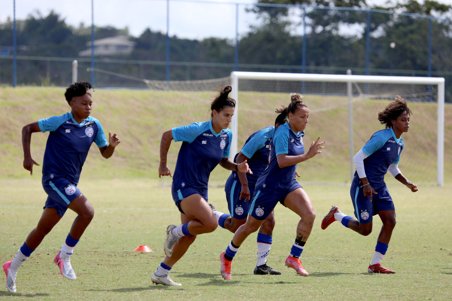 Bahia durante pré-temporada.