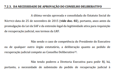 Náutico entra com medida cautelar visando a recuperação judicial para avançar tratativas da SAF 3 Posts