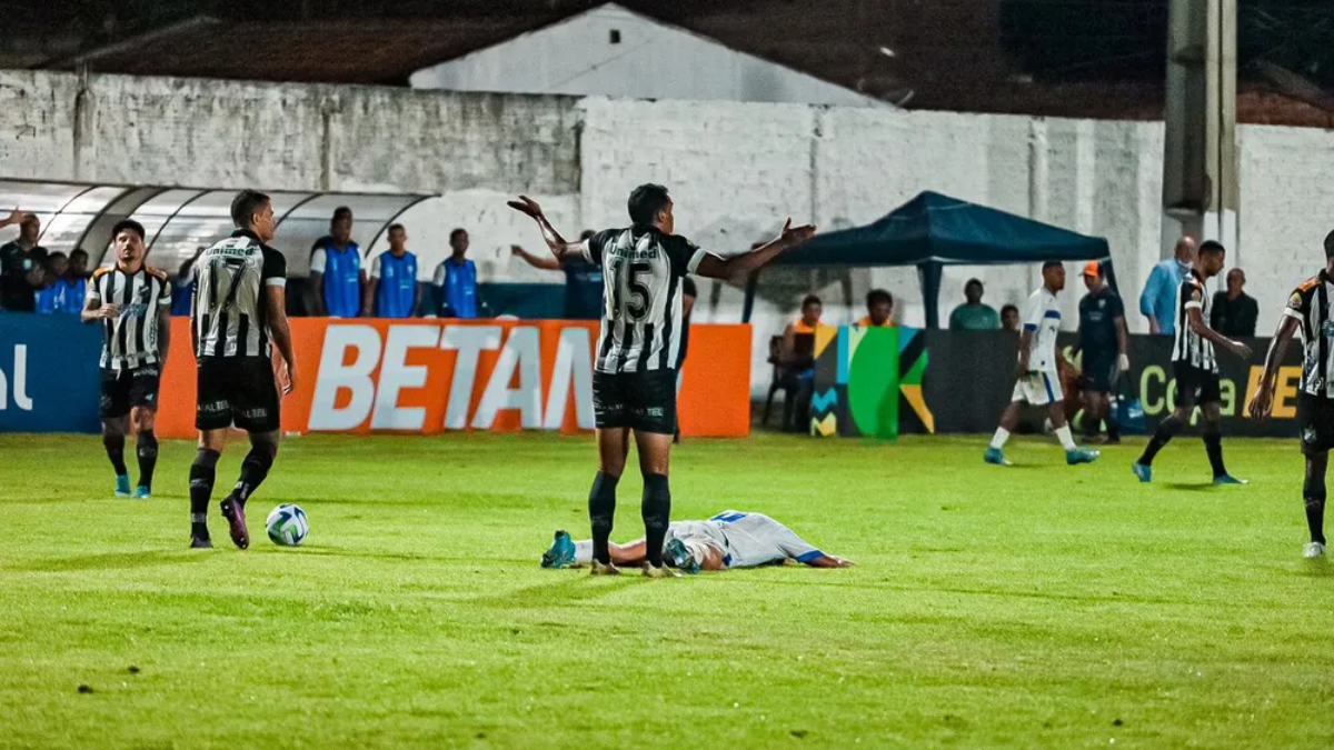 Com facilidade, ABC goleia Tuntum e avança na Copa do Brasil