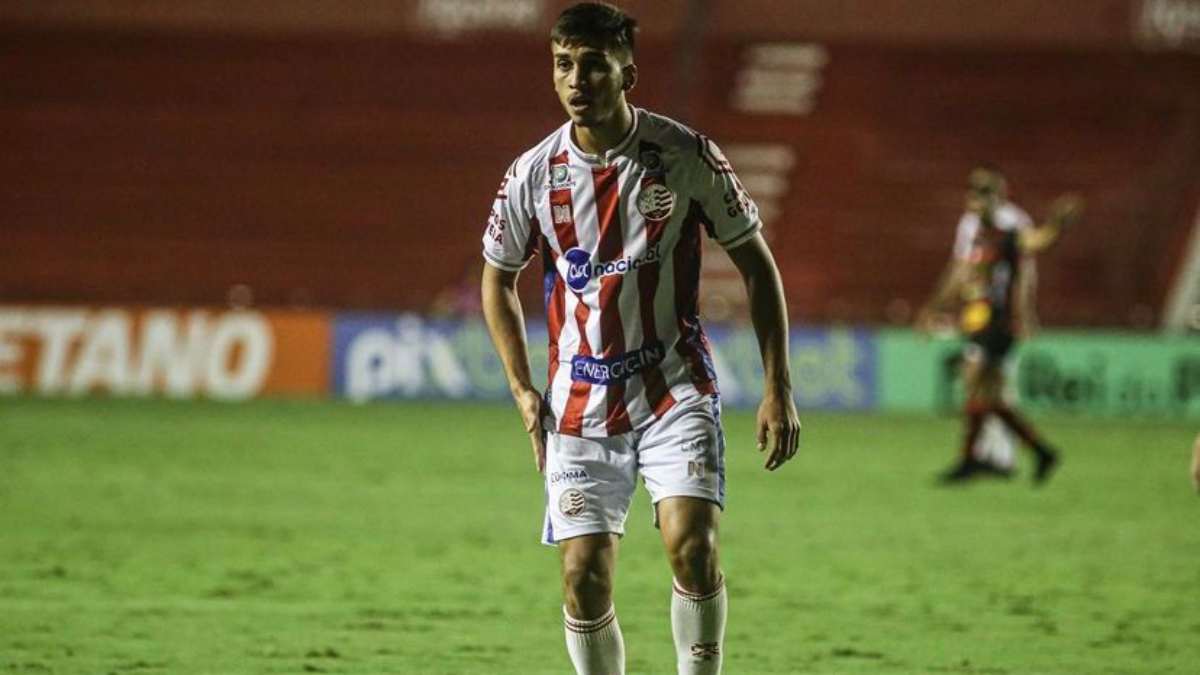 Lateral Ivan e meia Luís Felipe deixam o Náutico 1 Luís Felipe_Náutico_2023