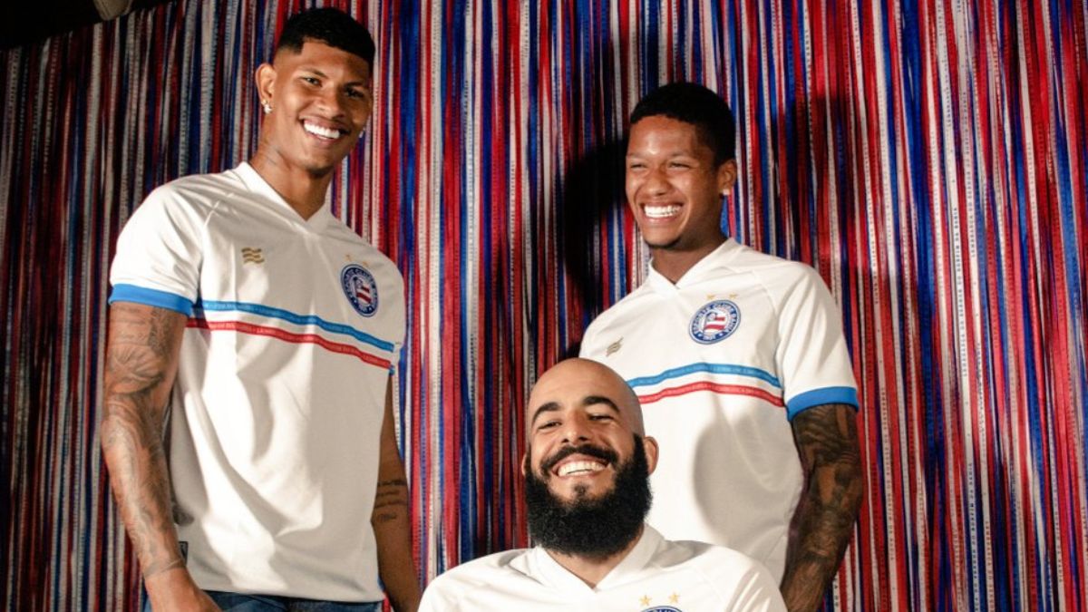 “Segunda pele”: Bahia lança uniforme branco para temporada 2023; camisa irá estrear contra Botafogo