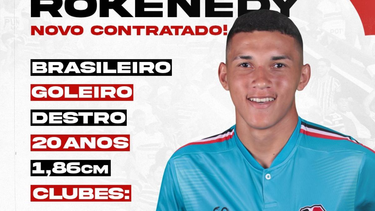 Santa Cruz repatria o goleiro Rokenedy para a disputa da Série D
